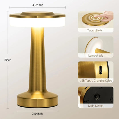 Rechargeable Trendy Table Lamp