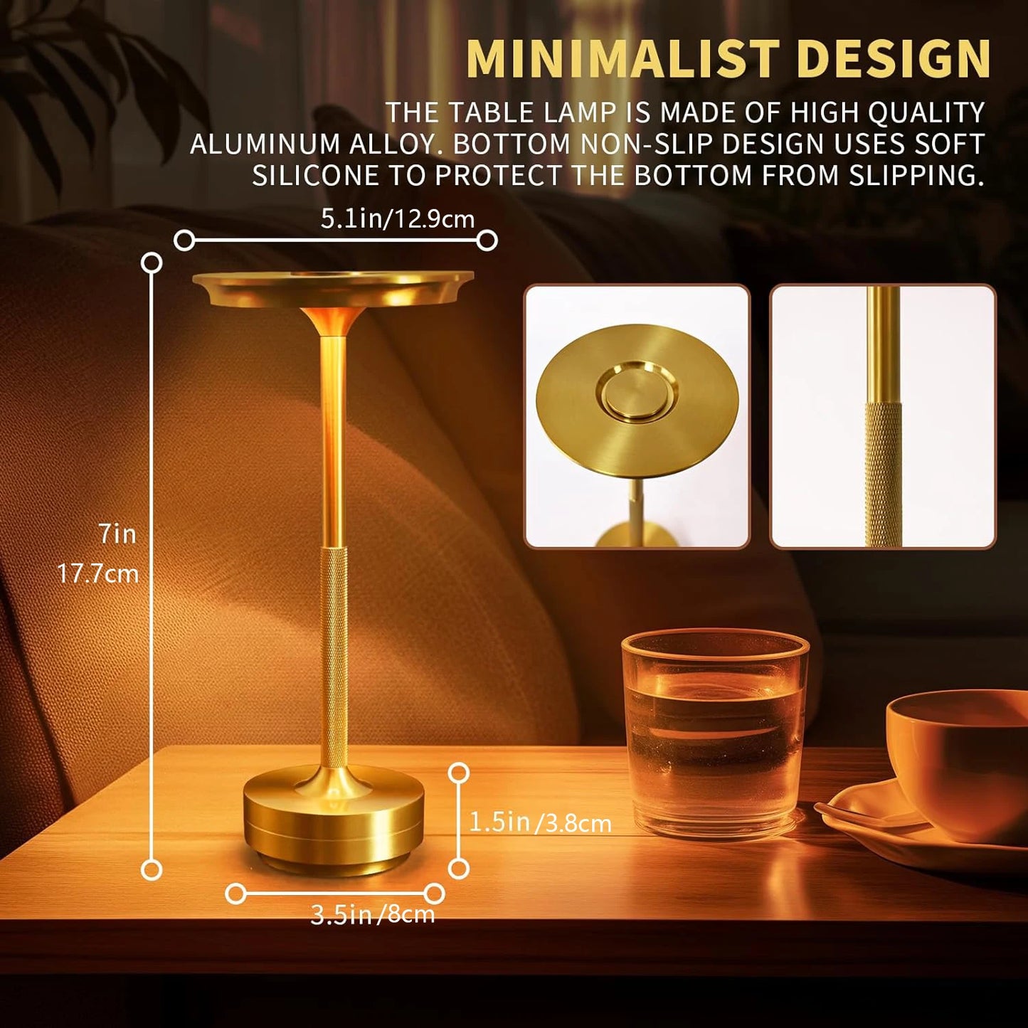 Practical Wireless Table Lamp