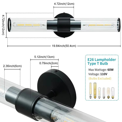 Modern Tubular Wall Sconce