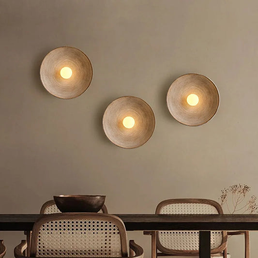 New-Fashioned Round Wall Sconce