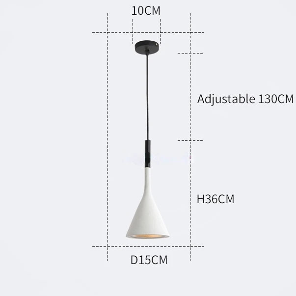 Lámpara colgante minimalista moderna